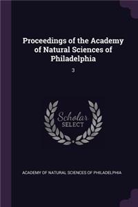 Proceedings of the Academy of Natural Sciences of Philadelphia