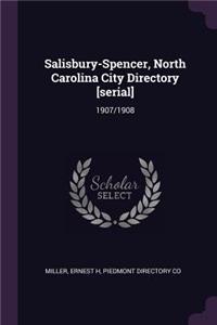 Salisbury-Spencer, North Carolina City Directory [serial]