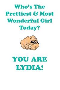 LYDIA is The Prettiest Affirmations Workbook Positive Affirmations Workbook Includes