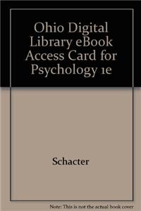 Ohio Digital Library eBook Access Card for Psychology 1e
