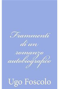 Frammenti di un romanzo autobiografico
