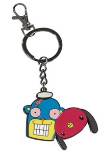Umbrella Academy Hazel and Cha Cha Keychain