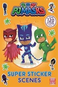 PJ MASKS SUPER STICKER SCENE BOOK