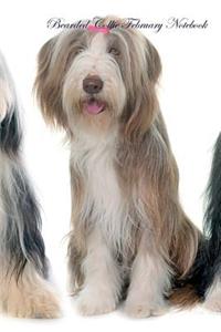 Bearded Collie February Notebook Bearded Collie Record, Log, Diary, Special Memories, To Do List, Academic Notepad, Scrapbook & More