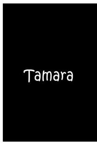 Tamara - Black Notebook / Extended Lined Pages / Soft Matte Cover