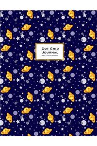 Dotted Notebook 8.5 x 11 - Dot Grid Journal - Celestial