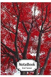 Pocket Notebook Red Leaves