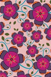 Floral Any Day Planner Notebook