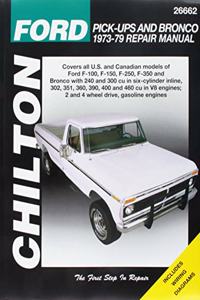Ford Pick-Ups and Bronco 1973-79 Repaird Manual