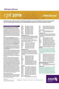 Erc-CPT 2019 Oms/Dental