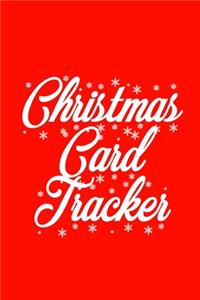 Christmas Card Tracker