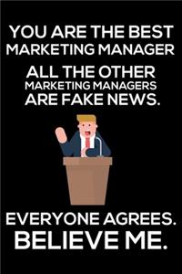 You Are The Best Marketing Manager All The Other Marketing Managers Are Fake News. Everyone Agrees. Believe Me.