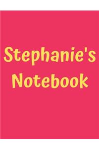 Stephanie's Notebook