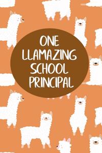 One llamazing School Principal