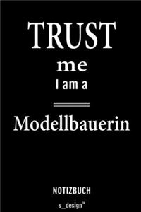 Notizbuch für Modellbauerin