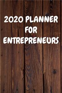 2020 Planner for Entrepreneurs