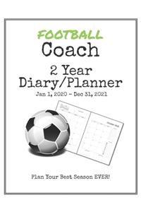 Football Coach 2020-2021 Diary Planner
