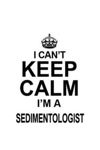I Can't Keep Calm I'm A Sedimentologist