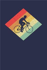 Rennradfahrer Notizbuch