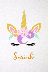 Sariah A5 Lined Notebook 110 Pages
