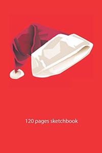 120 pages sketchbook