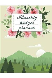 Monthly budget planner