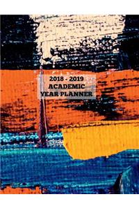 Painting on Masonite Academic Year Planner 2018 ? 2019