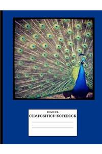 Peacock Composition Notebook