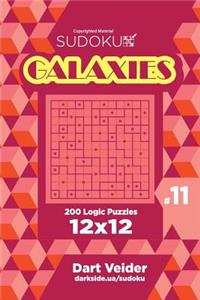 Sudoku Galaxies - 200 Logic Puzzles 12x12 (Volume 11)