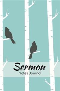 Sermon Notes Journal