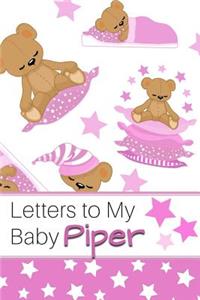 Letters to My Baby Piper