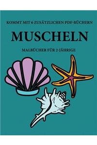 Malbücher für 2-Jährige (Muscheln )