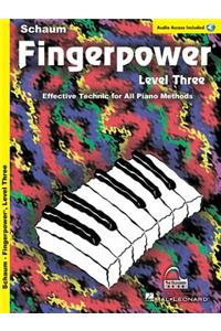 Fingerpower - Level 3 Book/Online Audio