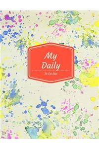 My Daily To Do List