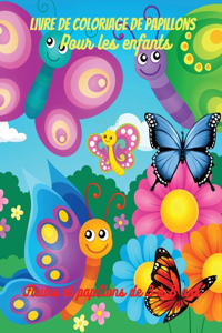 Livre de coloriage de papillons pour enfants