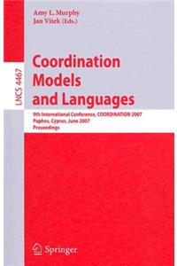 Coordination Models and Languages