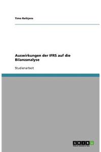 Auswirkungen der IFRS auf die Bilanzanalyse