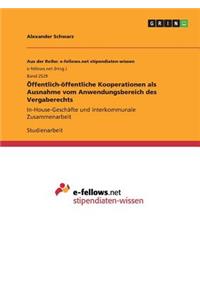 Öffentlich-öffentliche Kooperationen als Ausnahme vom Anwendungsbereich des Vergaberechts