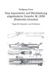 bayerische auf Rückladung abgeänderte Gewehr M.1858 (Podewils-Gewehr)
