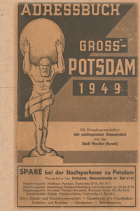 Adressbuch Gross-Potsdam 1949
