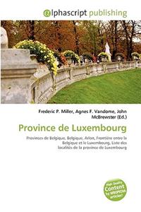 Province de Luxembourg