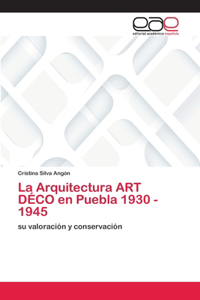 Arquitectura ART DÉCO en Puebla 1930 - 1945