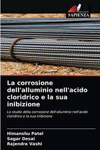 La corrosione dell'alluminio nell'acido cloridrico e la sua inibizione