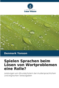 Spielen Sprachen beim Lösen von Wortproblemen eine Rolle?