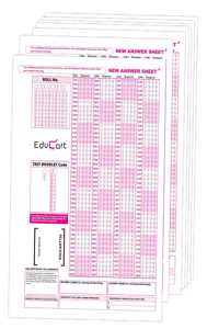 Educart 100 OMR Sheets For Practice NEET 2025 Exam (180 MCQ with Latest NMC Pattern)