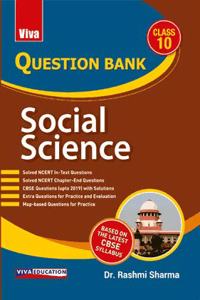 CBSE Question Bank in Social Science, 2020 Ed. for Class X