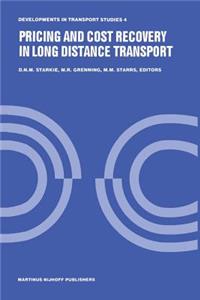 Pricing and Cost Recovery in Long Distance Transport