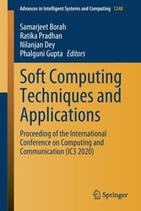 Soft Computing Techniques and Applications