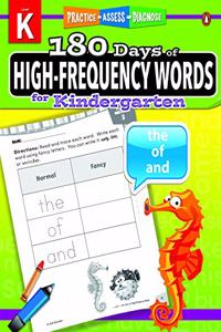 180 Days of High-Frequency Words for Kindergarten: Practice, Assess, Diagnose