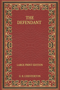 The Defendant - Large Print Edition